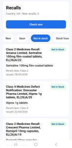 PharmaAudit - pharmacy app for drug recalls